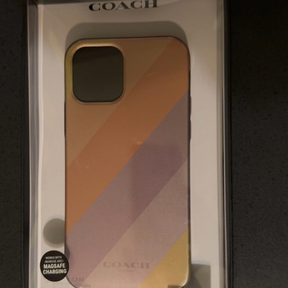 Coach iPhone 12/iPhone 12 Pro Protective Case